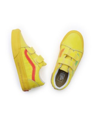 Vans old deals skool kids yellow