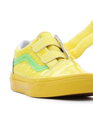 Vans low tops on sale kids yellow