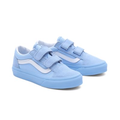 Kinder Old Skool Schuhe mit Klettverschluss (4-8 Jahre) | Vans