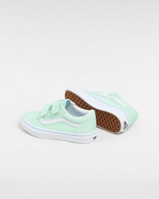 Mint blue vans sale