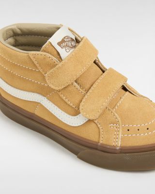 Vans mid deals tops kids Brown