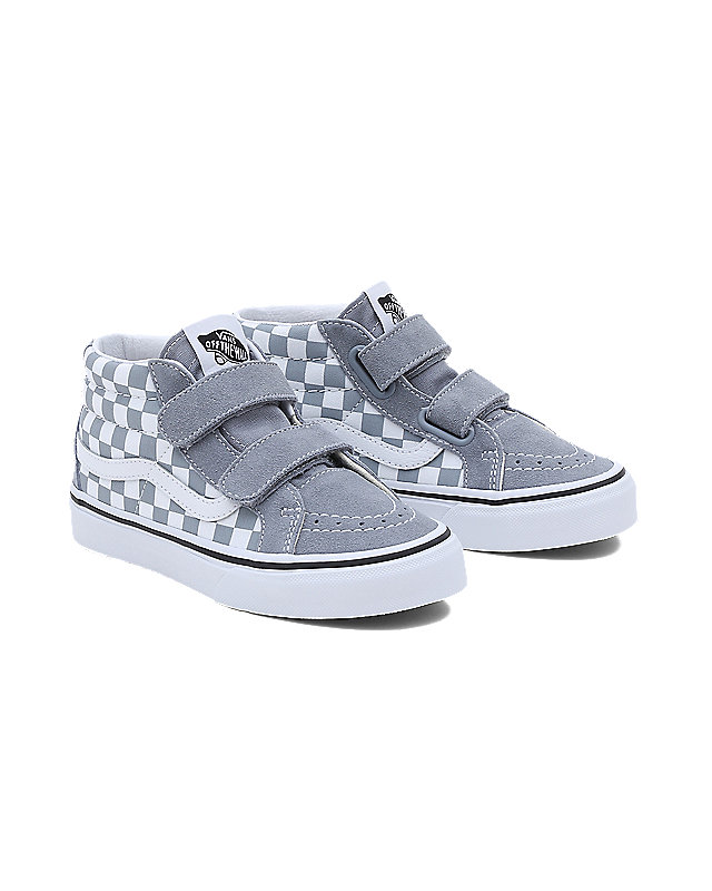 Chaussures à scratch Color Theory SK8-Mid Reissue Enfant (4-8 ans) 1