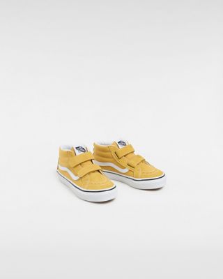 Vans mid tops kids yellow new arrivals