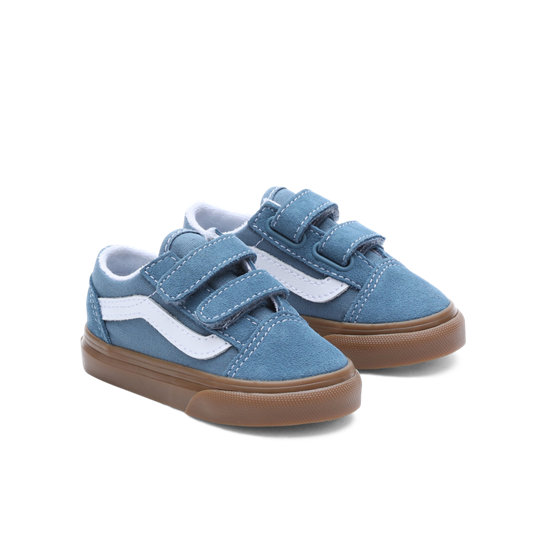 Kleinkinder Gum Old Skool Schuhe mit Klettverschluss (1-4 Jahre) | Vans