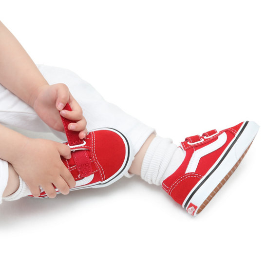 Kleinkinder Old Skool Velcro Schuhe (1-4 Jahre) | Vans