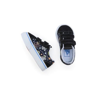 Boys white shop vans shoes