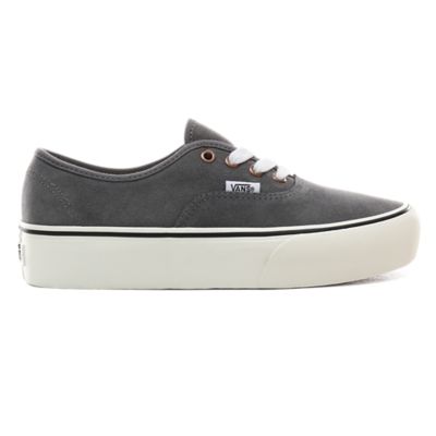 vans platform grey