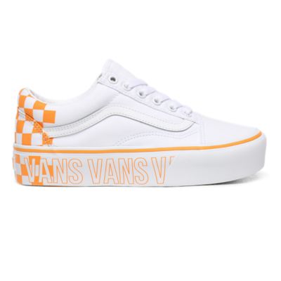 vans authentic platform weiss