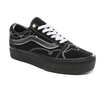 vans old skool platform pearly punk