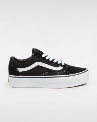 Platform Old Skool Shoes | Black | Vans