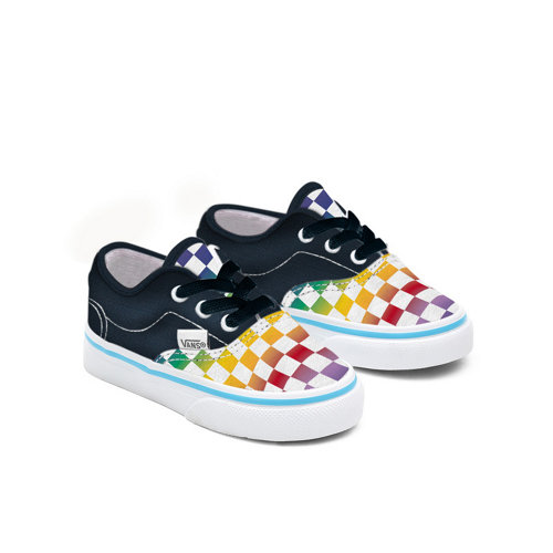 Toddler+Customs+Rainbow+Checkerboard+Authentic+Shoes+%281-4+years%29