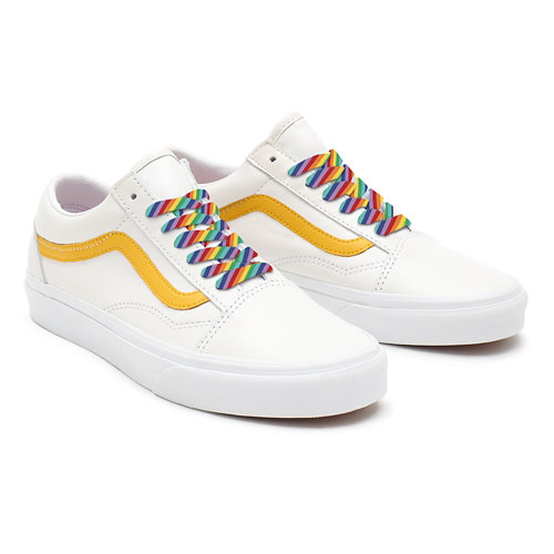 Leather+Rainbow+Laces+Old+Skool+Personnalis%C3%A9es