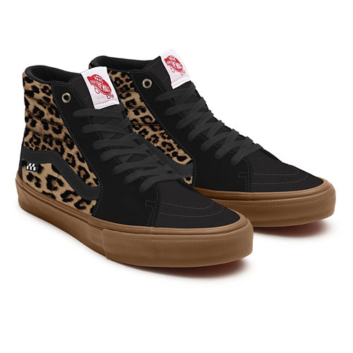 Leopard+Gum+Sole+Skate+Sk8-Hi+Personalizadas