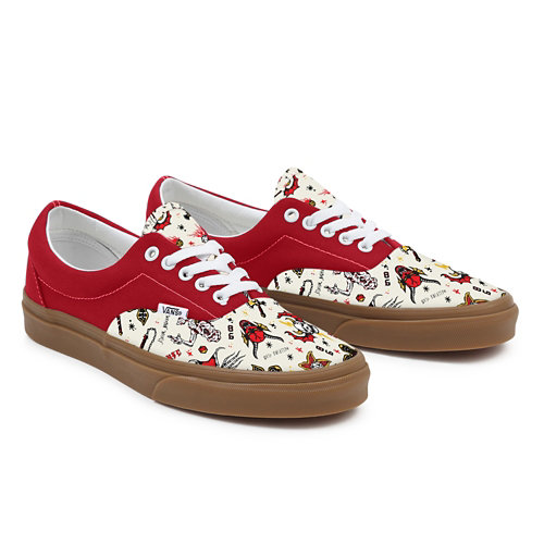 Vans+x+Stranger+Things+Hell+Fire+Club+Gum+Sole+Era+Personalizzate