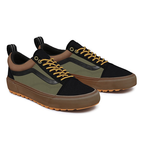 Water+Repellent+Suede+Winter+Moss+Old+Skool+MTE-1+Personalizzate