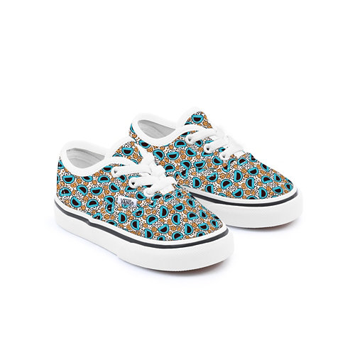 Toddler+Vans+x+Sesame+Street+Cookie+Monster+Authentic+Personalizadas+%281-4+a%C3%B1os%29