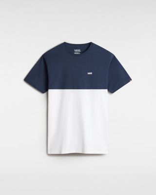 Vans Colorblock T-shirt (white-dress Blues) Herren Blau