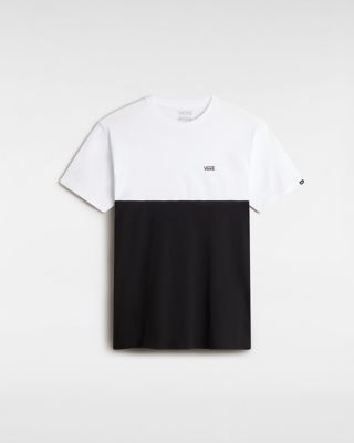 Vans Colorblock T-shirt (black-white) Men White