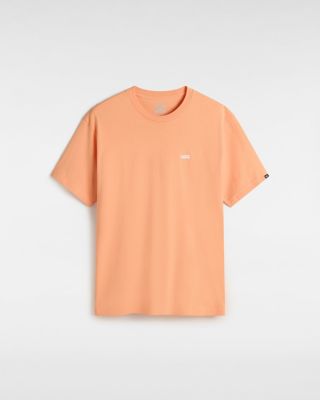 Vans Left Chest Logo T-shirt (copper Tan) Men Orange