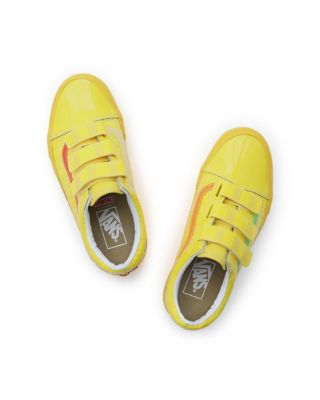 Black and best sale yellow vans journeys