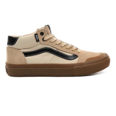 Ty Morrow Style 112 Mid Pro Shoes | Beige | Vans