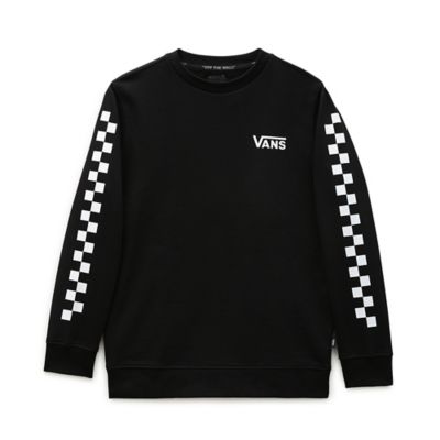 Boys Exposition Check Crew Pullover (8-14+ years) | Vans