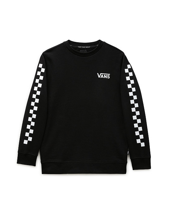 Boys Exposition Check Crew Pullover (8-14+ years) | Vans