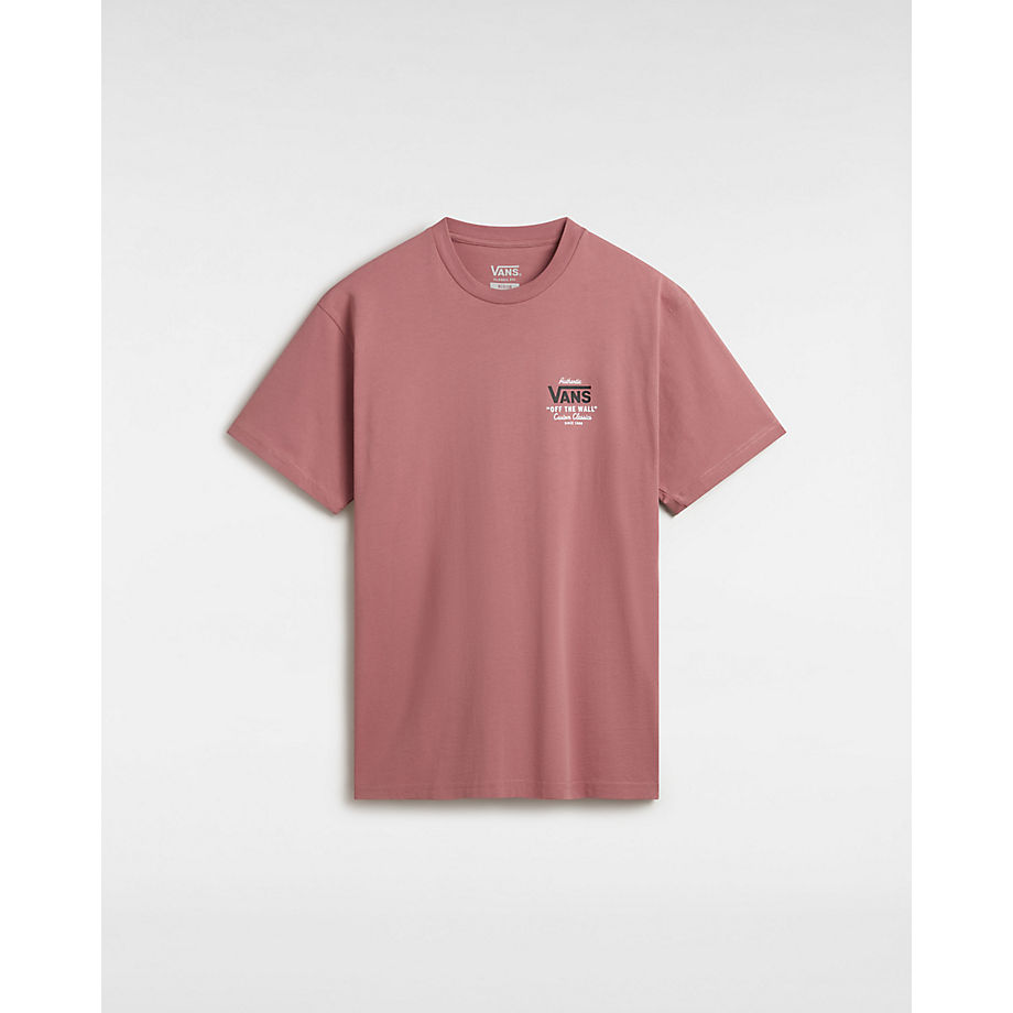 Vans Holder St Classic Tee (withered Rose) Heren Roze