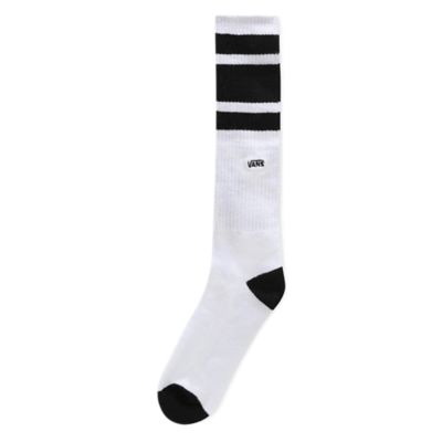 Vans Stripe Knee High Socks | White | Vans