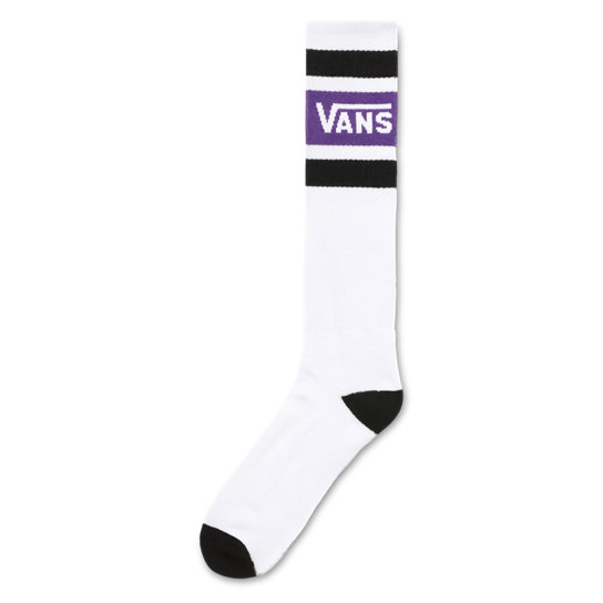 Vans Stripe Knee Hi Socks (1 pair) | Purple | Vans