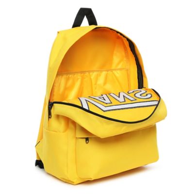 Vans backpack outlet mens yellow