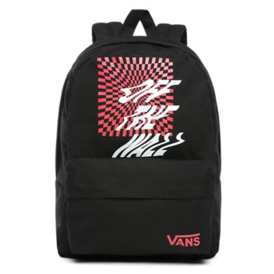 vans backpack coral