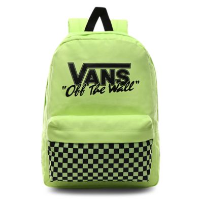 vans green backpack