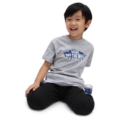 Little Kids OTW T-Shirt (2-8 years) | Grey | Vans