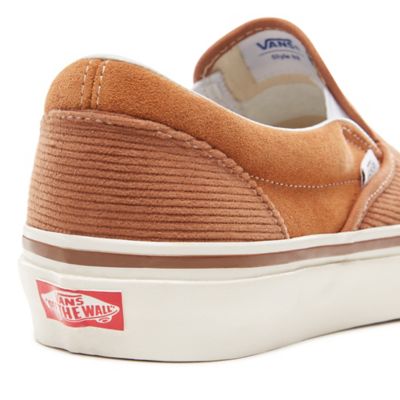 Corduroy vans store slip ons