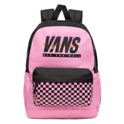 vans sporty realm backpack pink