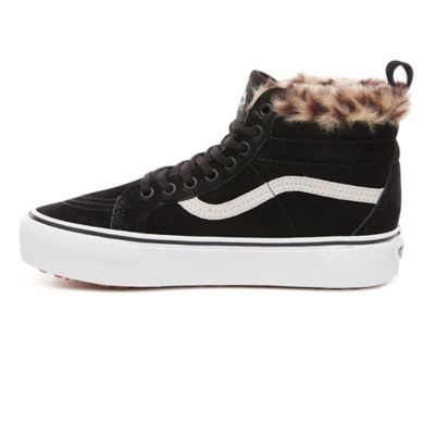 Furry vans clearance high tops