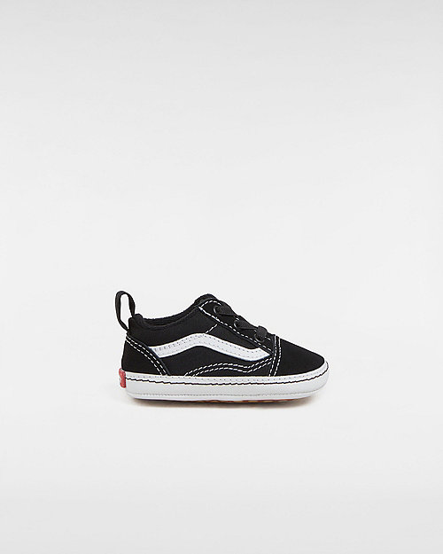 Vans Infant Old Skool Crib Shoes (0-1 Year) (black-true White) Infant Black
