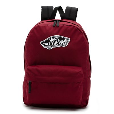 maroon vans backpack