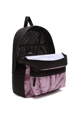 Vans realm pink & on sale purple tie dye backpack