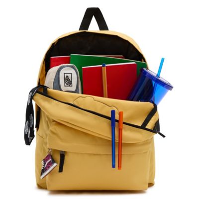 Yellow vans off store the wall backpack