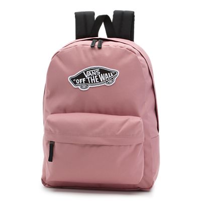 vans off the wall backpack pink 