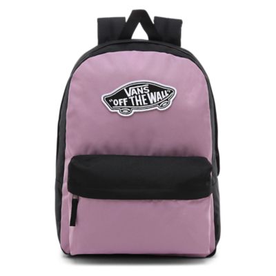 vans realm violet backpack