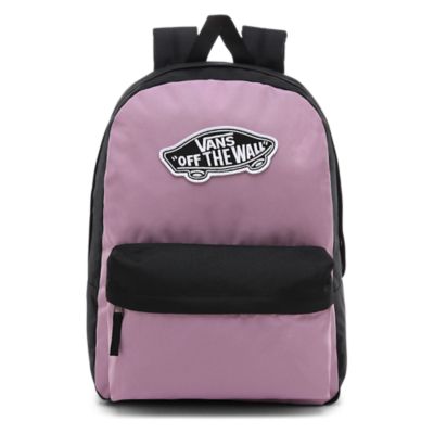 vans off the wall pink backpack