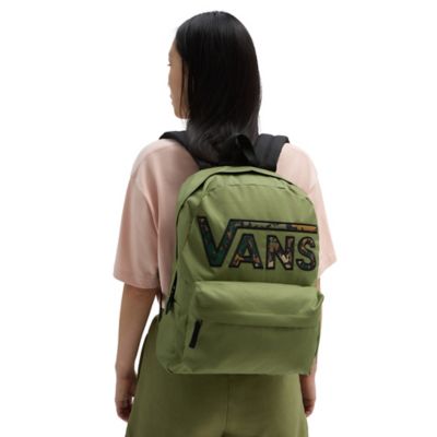 Vans bookbag deals olive