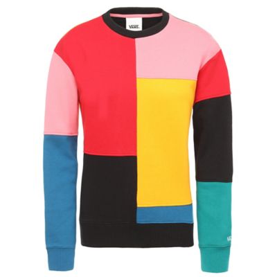 vans patchwork sweater Shop Clothing 