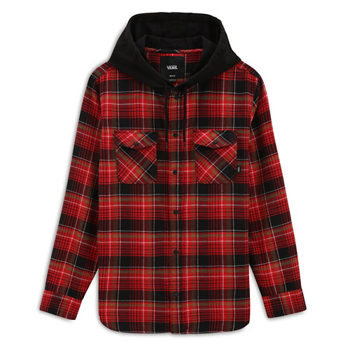 Parkway+Hooded+Flannel+Shirt