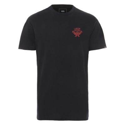 black and red vans shirt