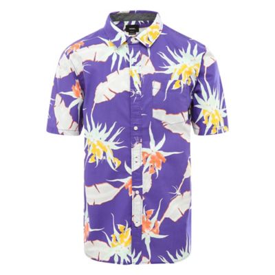 Short Sleeve Shirt | Purple | Vans