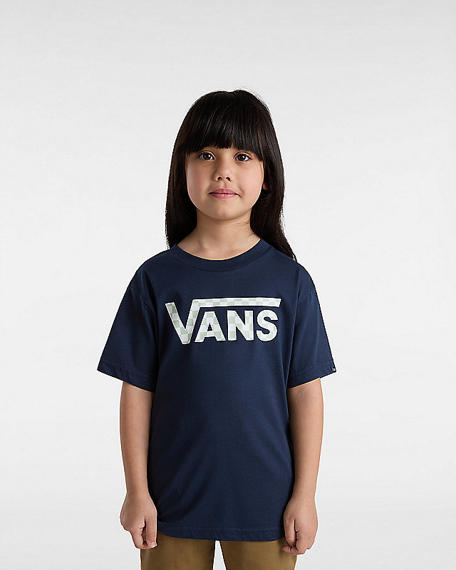 T-shirt vans Old Classic Logo para criança (2-8 anos) 3